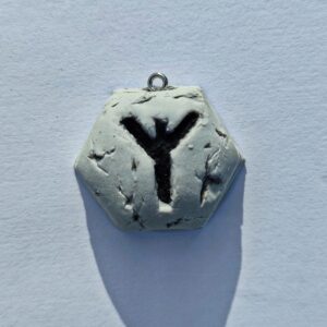 Viking necklace Algiz Protection rune