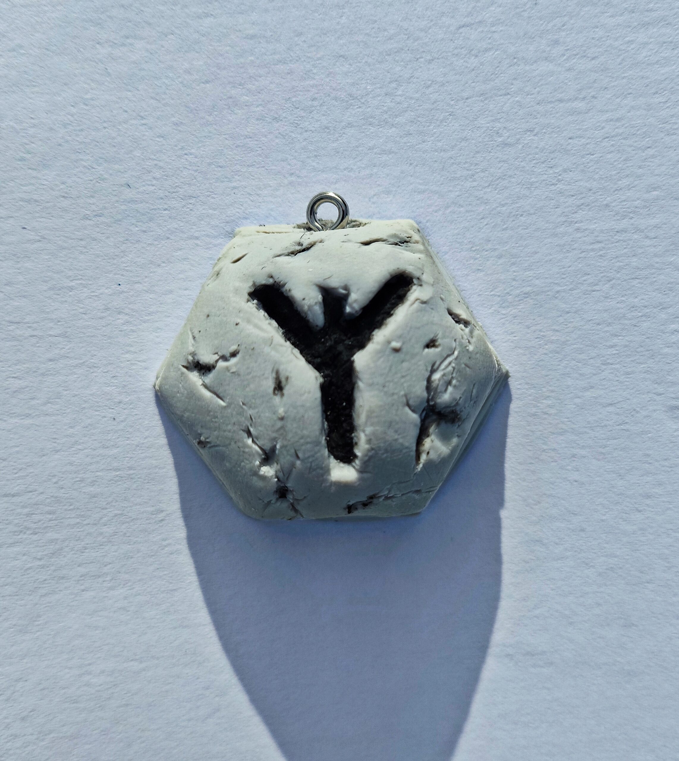 Viking necklace Algiz Protection rune