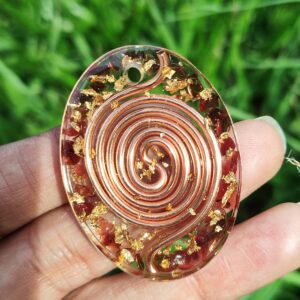 Copper Orgonite Pendant