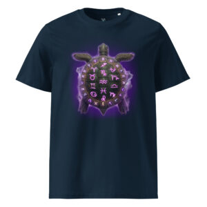 13 Sign Astrology Turtle Unisex T-Shirt (100% Organic Cotton)