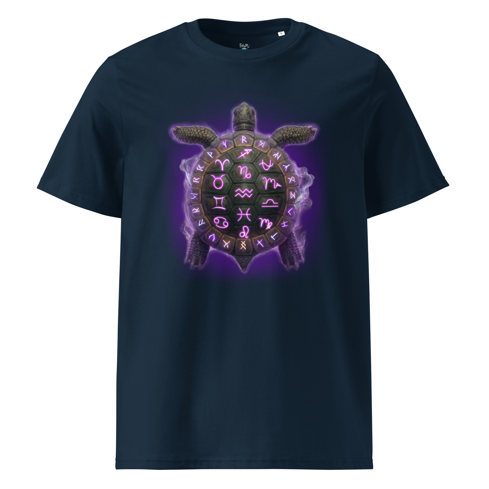 13 Sign Astrology Turtle Unisex T-Shirt (100% Organic Cotton)