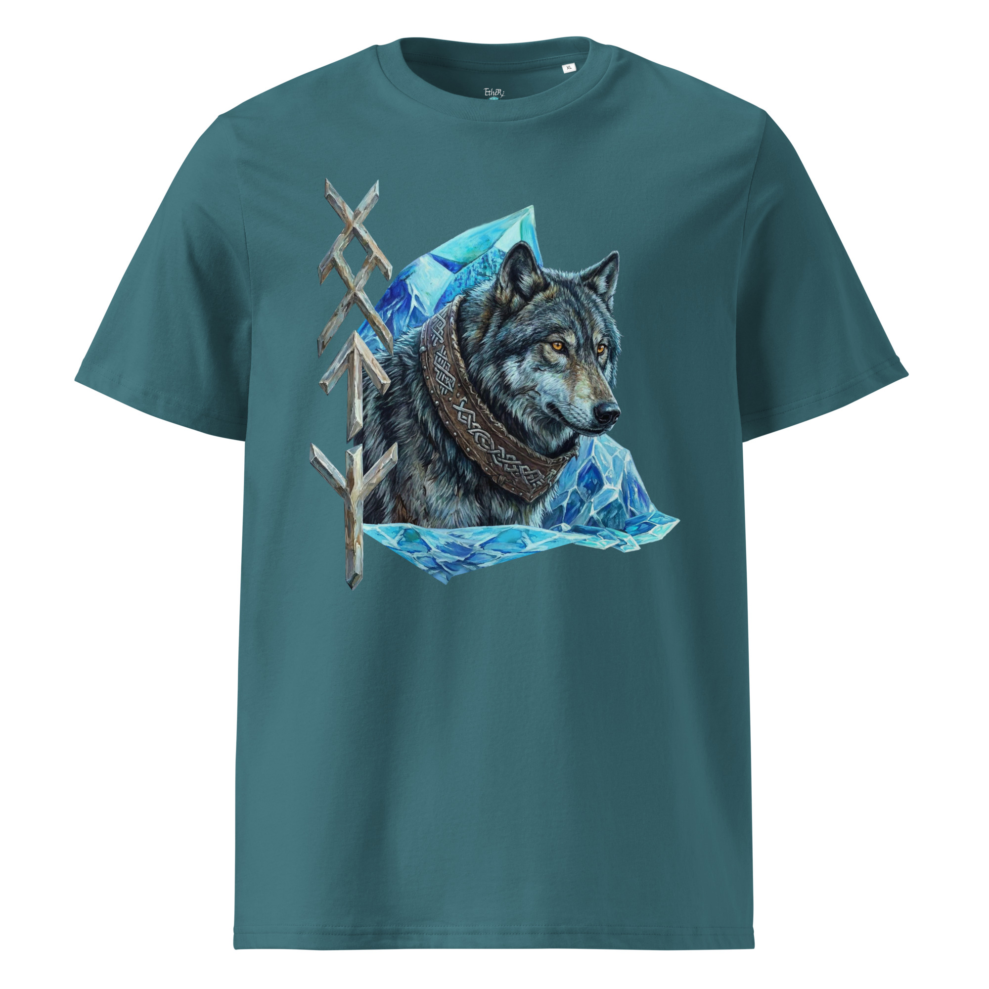 Viking Wolf Unisex 100% Organic Cotton T-Shirt
