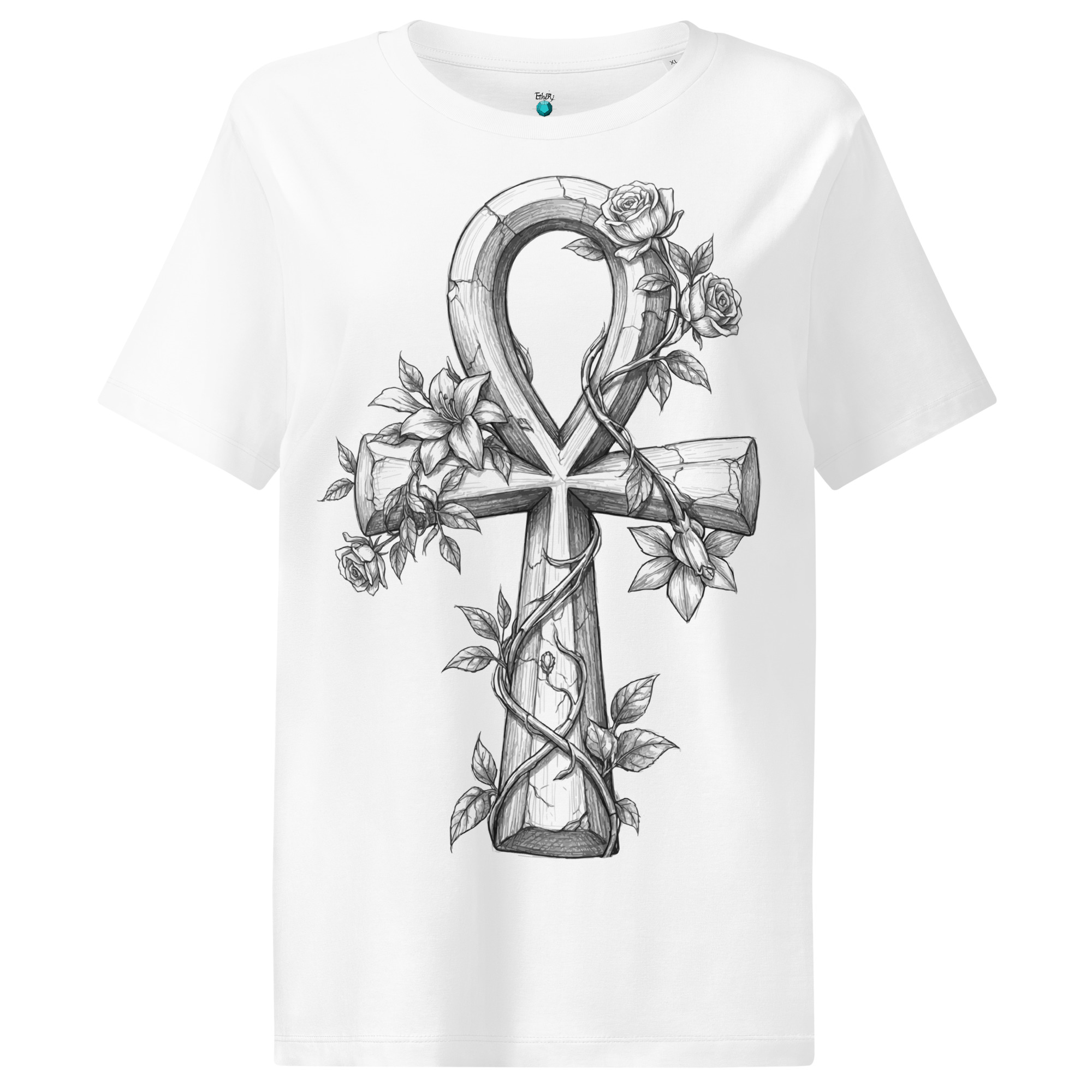 Women’s Ankh 100% Organic Cotton T-Shirt